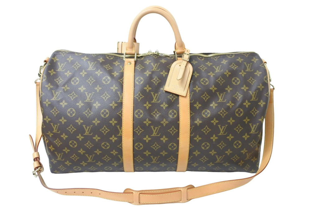 Louis Vuitton Keepall Bandouliere Boston bag Monogram shoulder